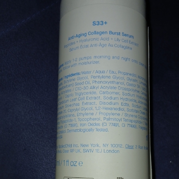 New SpoiledChild S33+ Anti-Aging Collagen Burst Serum - Picture 2 of 6